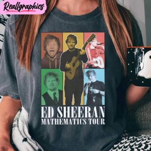 ed sheeran singer shirt, music lover sweater short sleeve