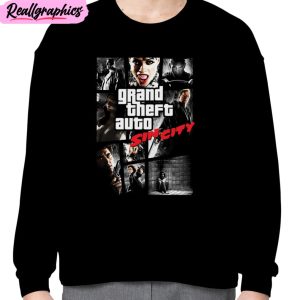 grand theft auto sin city unisex t-shirt, hoodie, sweatshirt