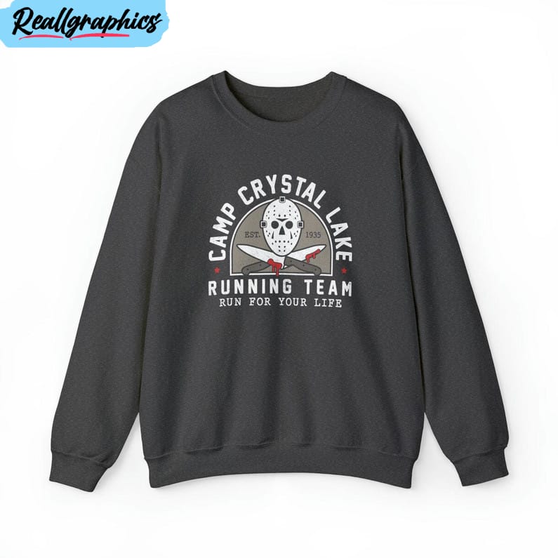 Groovy Camp Crystal Lake Shirt, Running Team Run For Your Life Tee Tops Sweater Groovy Camp Crystal Lake Shirt, Running Team Run For Your Life Tee Tops Sweater