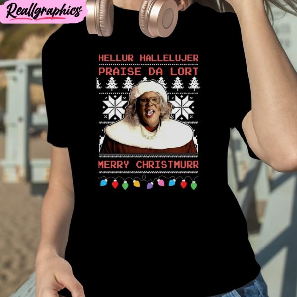 hallelujer praise da lort merry christmas vintage unisex t-shirt, hoodie, sweatshirt