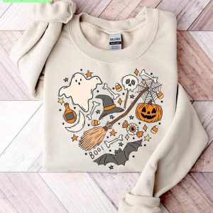 halloween-doodles-heart-shirt-cute-halloween-unisex-shirt-1