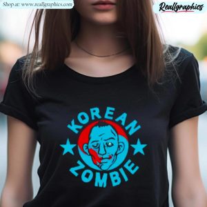 korean zombie shirt