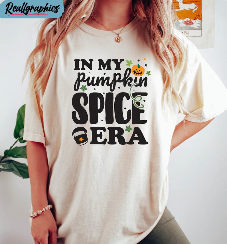 Limited Pumpkin Spice Shirt, Retro Fall Vibes Era Tee Tops Unisex Hoodie Limited Pumpkin Spice Shirt, Retro Fall Vibes Era Tee Tops Unisex Hoodie