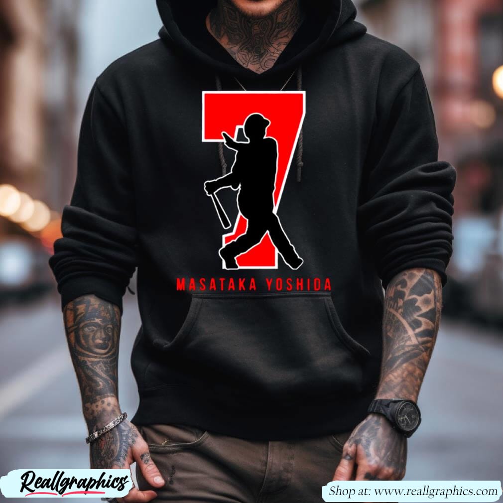 Masataka Yoshida 7 Number Silo Unisex Hoodie Images By Hersmiles Masataka Yoshida 7 Number Silo Shirt
