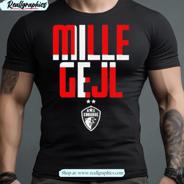 mille gejl denmark flag shirt
