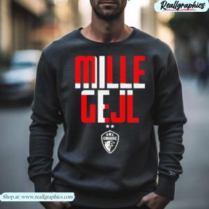 mille gejl denmark flag shirt