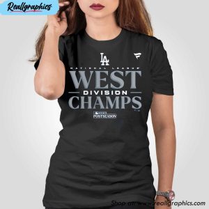 official los angeles dodgers 2023 nl west division champions locker room unisex t-shirt, hoodie, sweatshirt