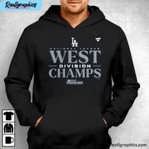 official los angeles dodgers 2023 nl west division champions locker room unisex t-shirt, hoodie, sweatshirt