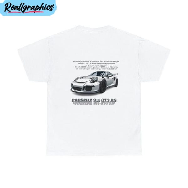 porsche 911 gt3 shirt, trendy crewneck unisex t shirt