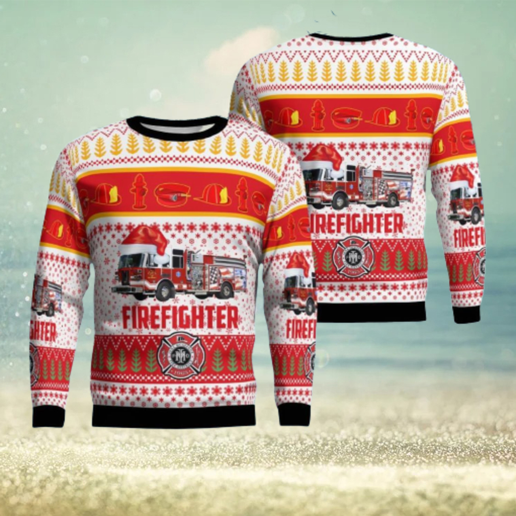Fort_Myers_Lee_County_Florida_Iona_Mcgregor_Fire_Protection_Rescue_Service_District_Christmas_Ugly_Sweater_3D_1_gavg31 Fort Myers, Lee County, Florida, Iona Mcgregor Fire Protection & Rescue Service District Christmas Ugly Sweater 3D