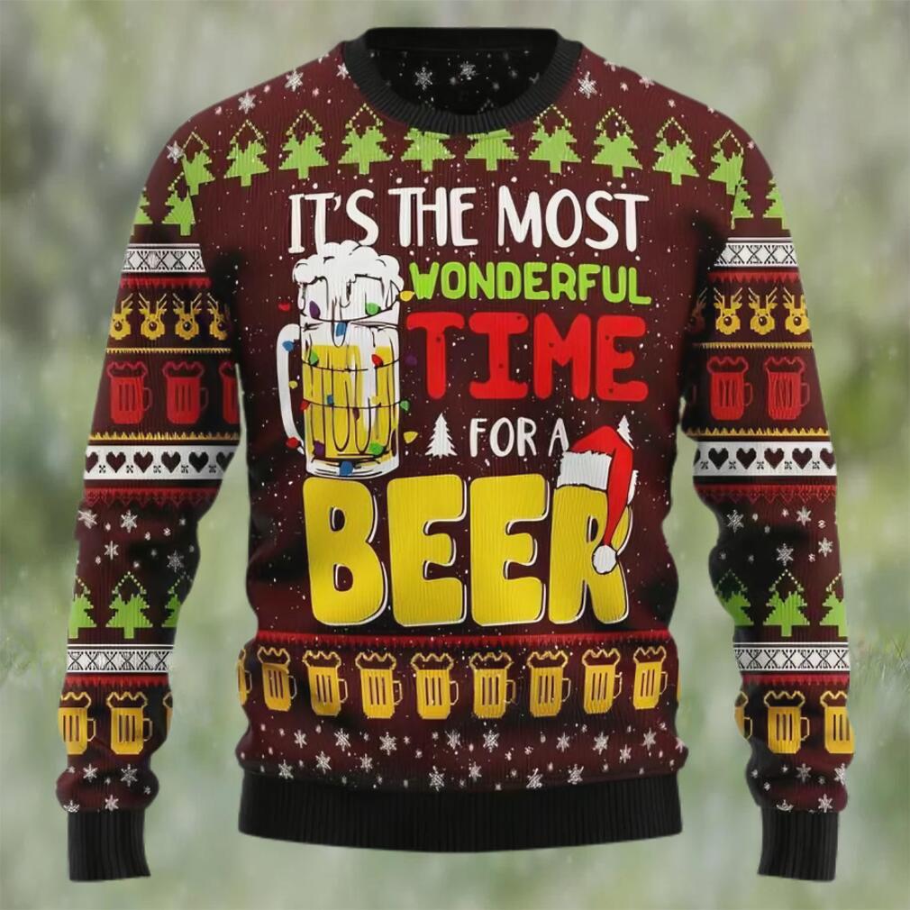 It_s_The_Most_Wonderful_Time_For_A_Beer_Ugly_Christmas_Sweater_Gifts_For_Beer_Lovers_Best_Christmas_Gifts_1_ao1tiy It’s The Most Wonderful Time For A Beer Ugly Christmas Sweater, Gifts For Beer Lovers, Best Christmas Gifts