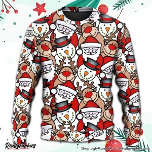 christmas-cutie-santa-and-reindeer-funny-style-ugly-christmas-sweater-3