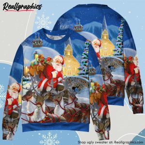 christmas-santa-claus-reindeer-gift-for-xmas-art-style-ugly-christmas-sweater-2