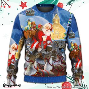 christmas-santa-claus-reindeer-gift-for-xmas-art-style-ugly-christmas-sweater-3