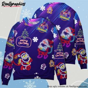 christmas-santa-neon-light-xmas-party-ugly-christmas-sweater-2