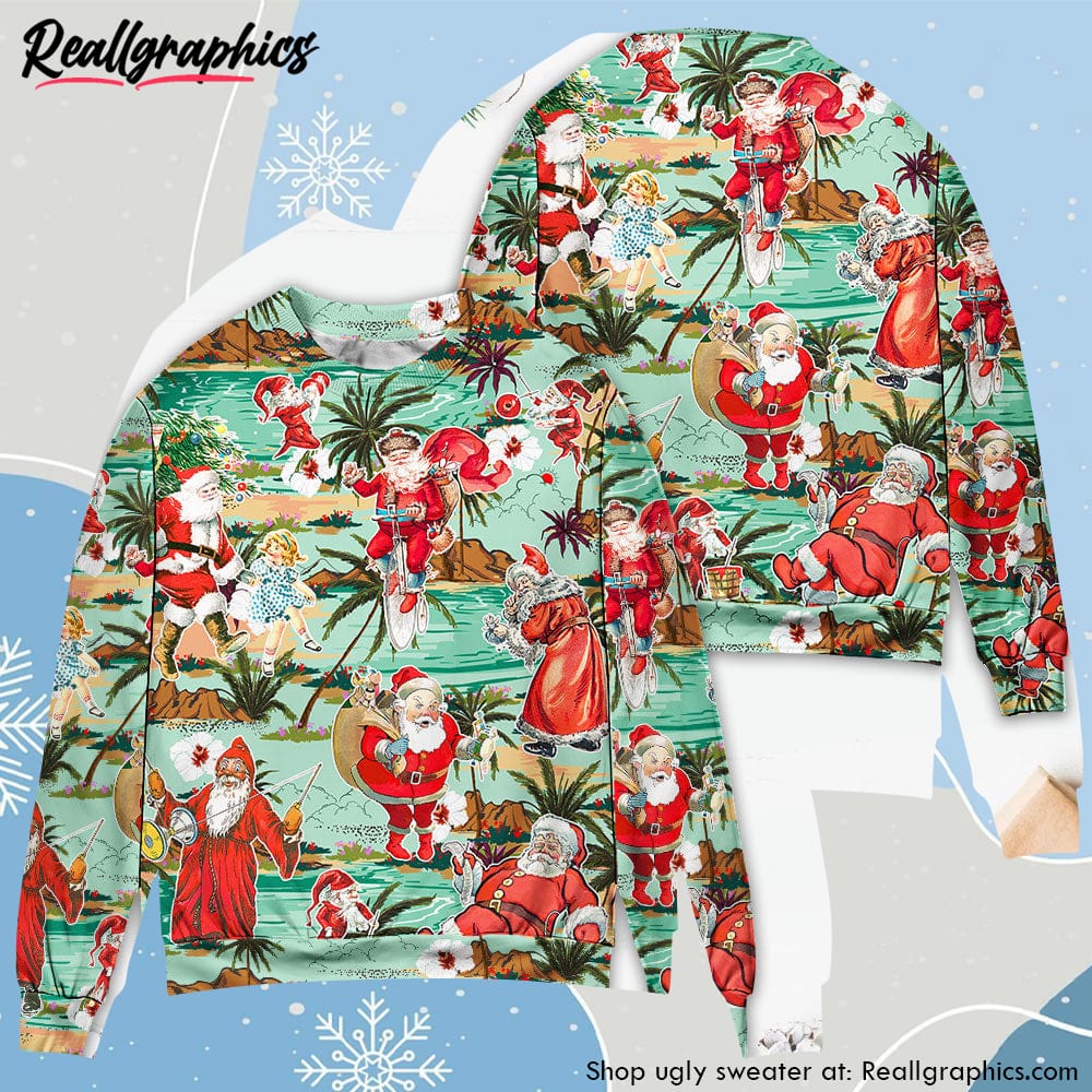 christmas-santa-vacation-beach-joyful-ugly-christmas-sweater-2