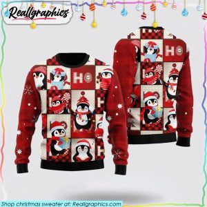 cute-penguin-ugly-christmas-sweater-for-women-sweater-gifts-for-pet-lover