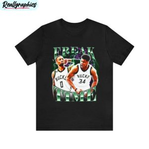 damian lillard bucks freak time shirt, vintage dame lillard crewneck unisex t shirt