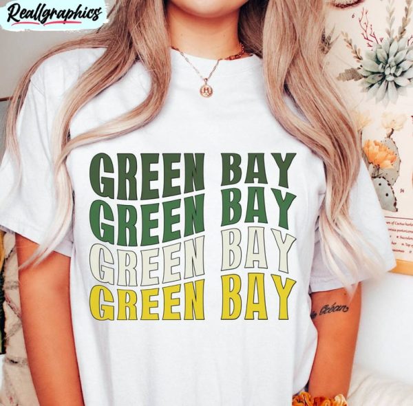 green bay packers shirt, retro football tee tops crewneck