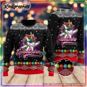 jewnicorn ugly christmas sweater