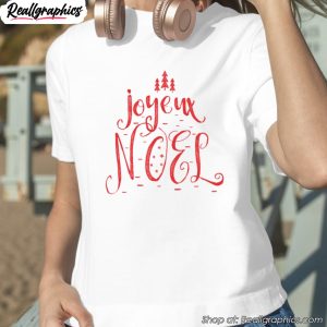 joyeux-noel-vintage-christmas-red-pine-trees-amp-text-premium-shirt-1