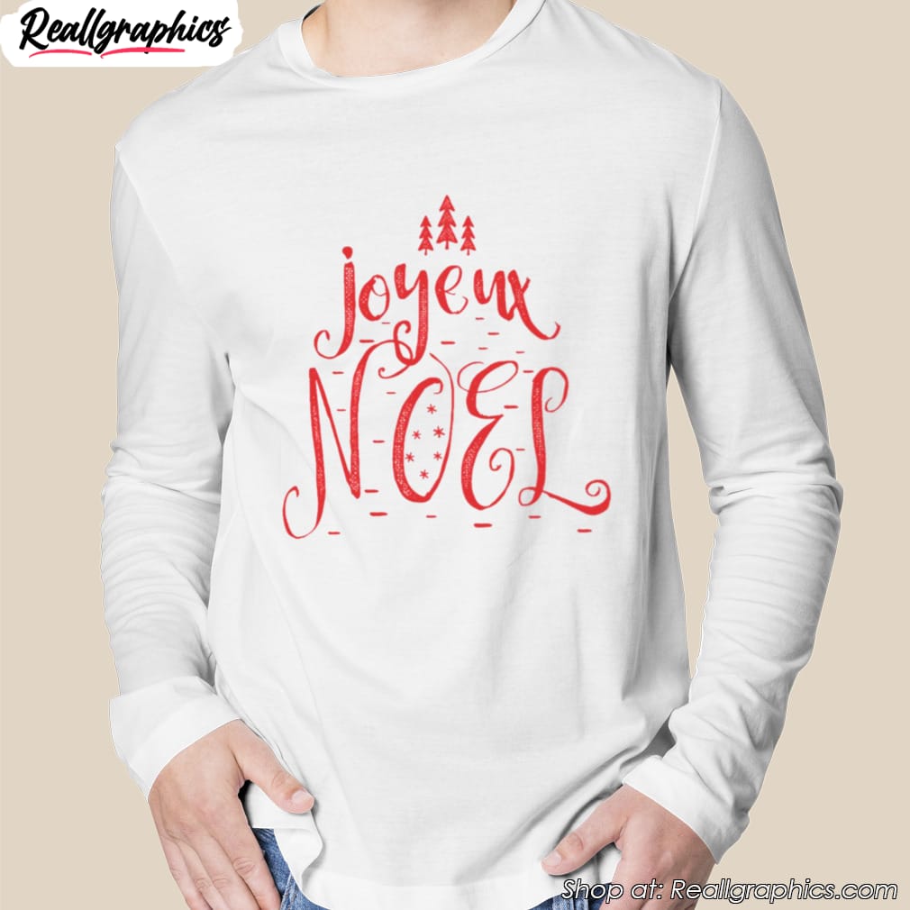 joyeux-noel-vintage-christmas-red-pine-trees-amp-text-premium-shirt-2