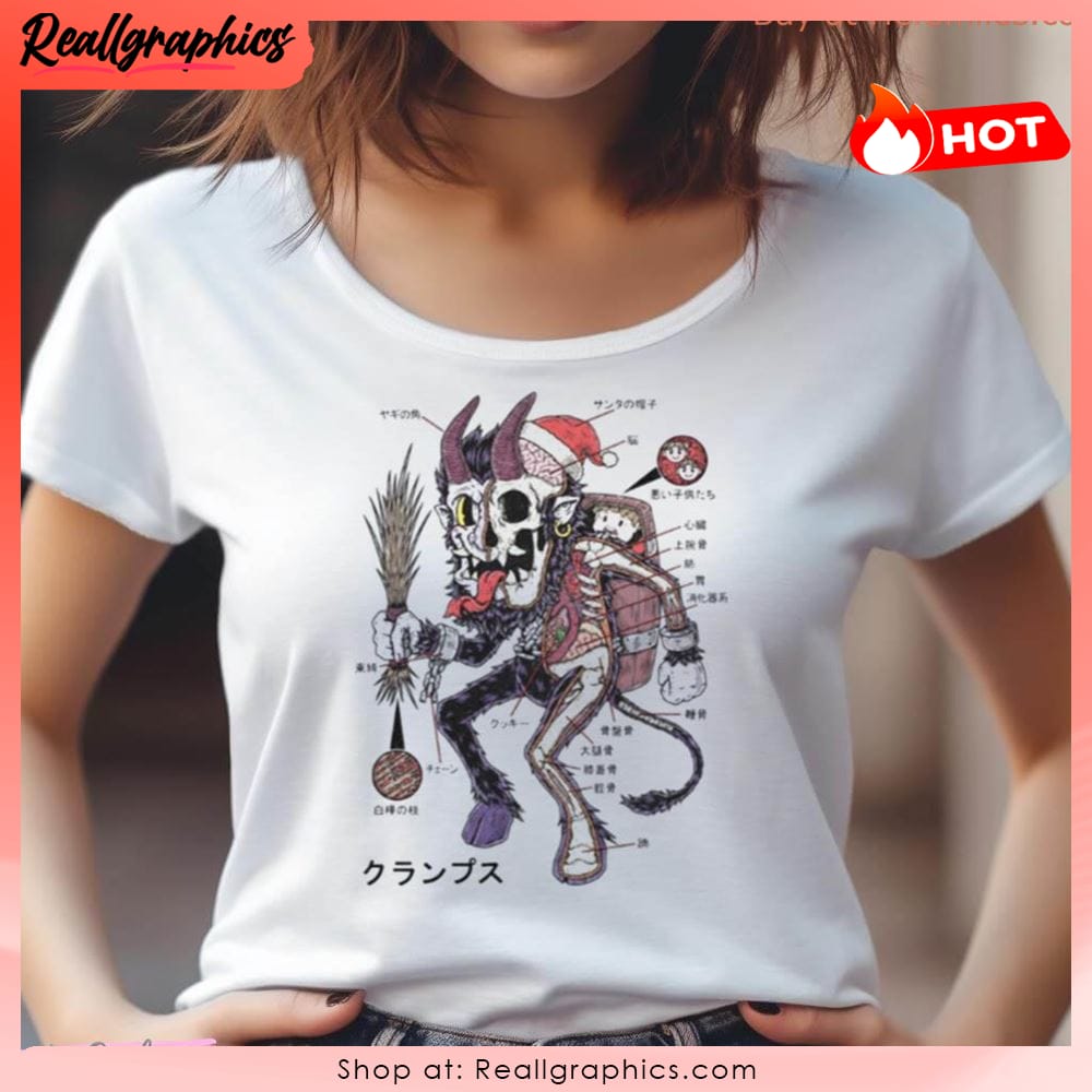 Krampus Anatomy Shirt Krampus Anatomy Shirt
