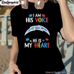 los-angeles-chargers-autism-awareness-i-am-his-voice-he-is-my-heart-2023-shirt-1