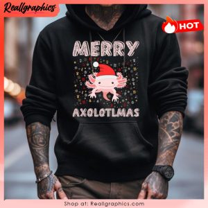 merry axolotlmas merry axolotl christmas shirt