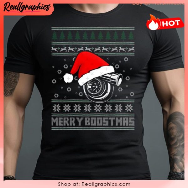 merry boostmas turbo christmas vintage unisex shirt