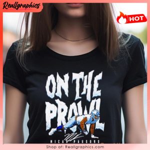 micah parsons dallas on the prowl football shirt