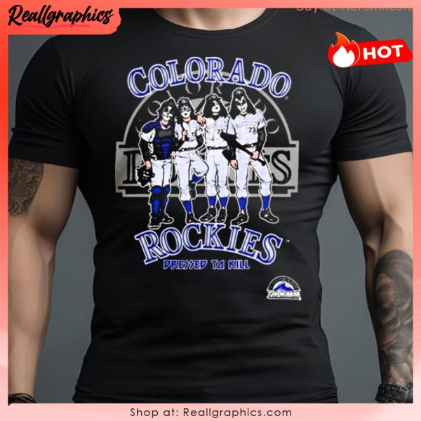 mlb colorado rockies dressed to kill shirt
