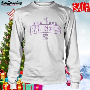 new york rangers levelwear hockey fights cancer richmond unisex shirt