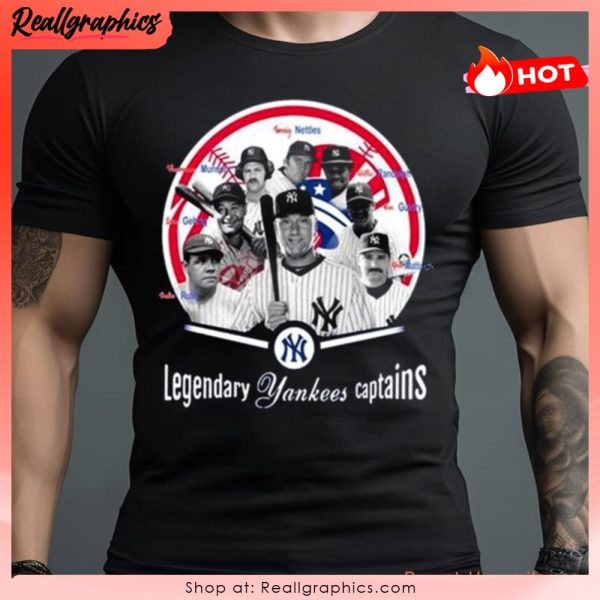 new york yankees legendary yankees captains shirt