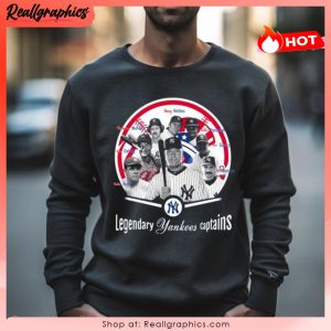 new york yankees legendary yankees captains shirt