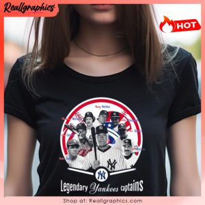 new york yankees legendary yankees captains shirt