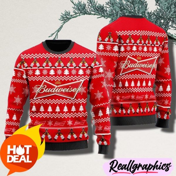christmas-cheers-with-budweiser-beer-christmas-ugly-sweater-3d