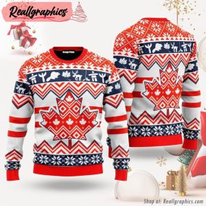 christmas-canada-maple-leaf-ugly-christmas-sweater