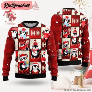 cute-penguin-ugly-christmas-sweater-for-men-women