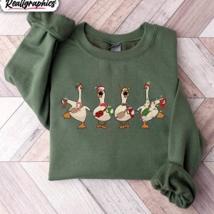 duck-christmas-cute-shirt-funny-christmas-duck-hoodie-sweatshirt-1