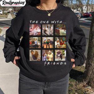 friends-the-one-with-the-football-sweatshirt-football-trendy-short-sleeve-sweater-1