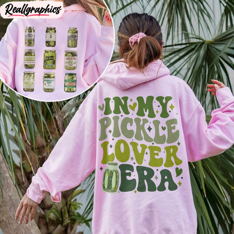 Funny Canned Pickles Shirt, Canning Season Sweater Unisex Hoodie