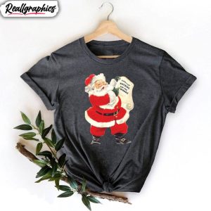 funny-rude-christmas-shirt-santa-claus-unisex-t-shirt-crewneck-sweatshirt-1