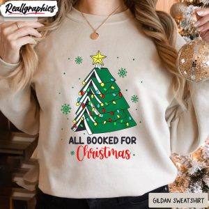 gildan-all-booked-for-christmas-shirt-reading-book-christmas-hoodie-sweatshirt-1