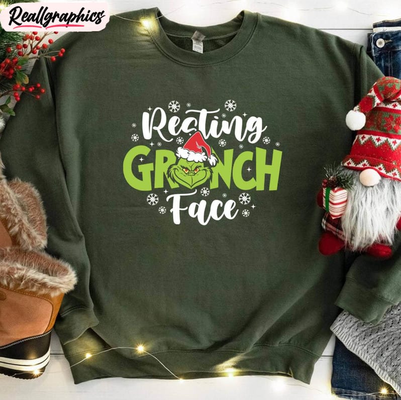Grinch On Holiday Shirt, Grinchy Today Christmas Unisex Shirt Hoodie Grinch On Holiday Shirt, Grinchy Today Christmas Unisex Shirt Hoodie