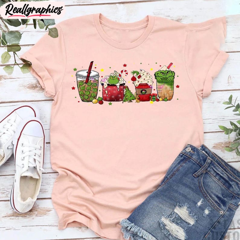Grinchmas Christmas Coffee Shirt, Grinch Spice Coffee Hoodie Tee