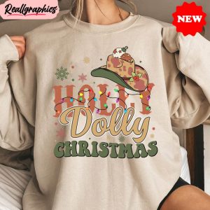 have-a-holly-dolly-christmas-shirt-western-xmas-retro-short-sleeve-long-sleeve-1