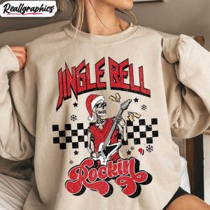 jingle-bell-rockin-sweatshirt-christmas-music-tee-tops-crewneck-sweatshirt-1
