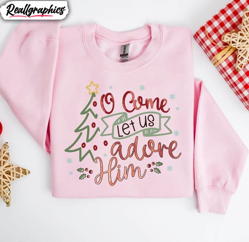 let-us-adore-him-shirt-christian-christmas-unisex-hoodie-long-sleeve-2