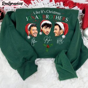 like-it-s-christmas-jonas-brothers-shirt-jonas-brothers-tour-sweater-short-sleeve-1